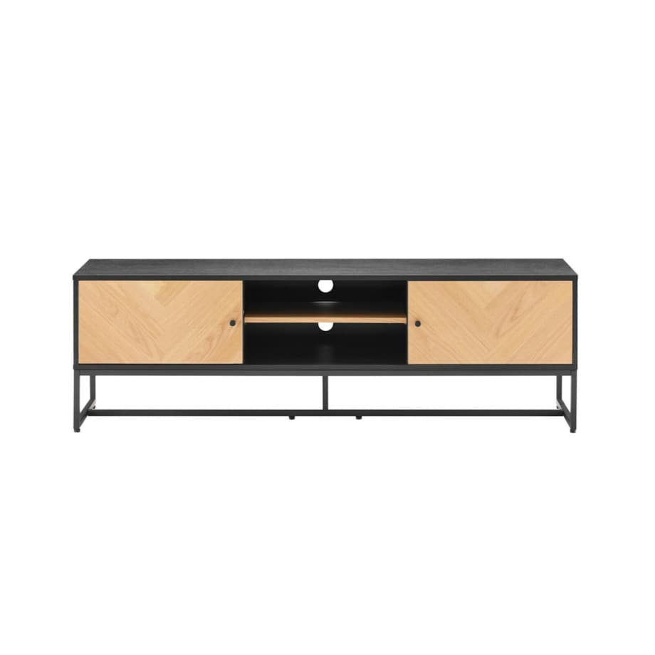 SZAFKA RTV Clar PÓŁKA I 2 SZAFKI 40 x 160 x 50 cm