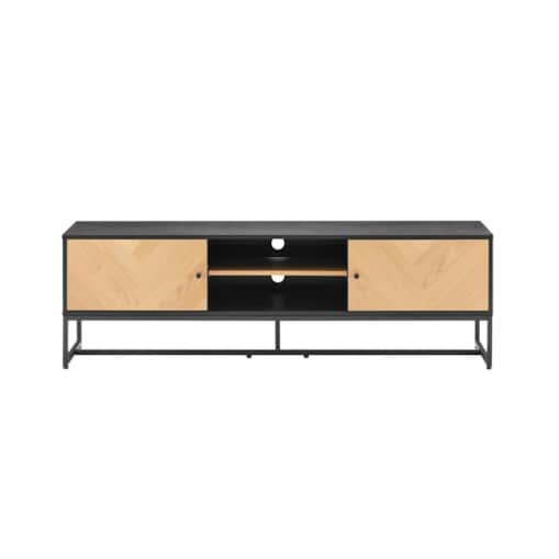 SZAFKA RTV Clar PÓŁKA I 2 SZAFKI 40 x 160 x 50 cm