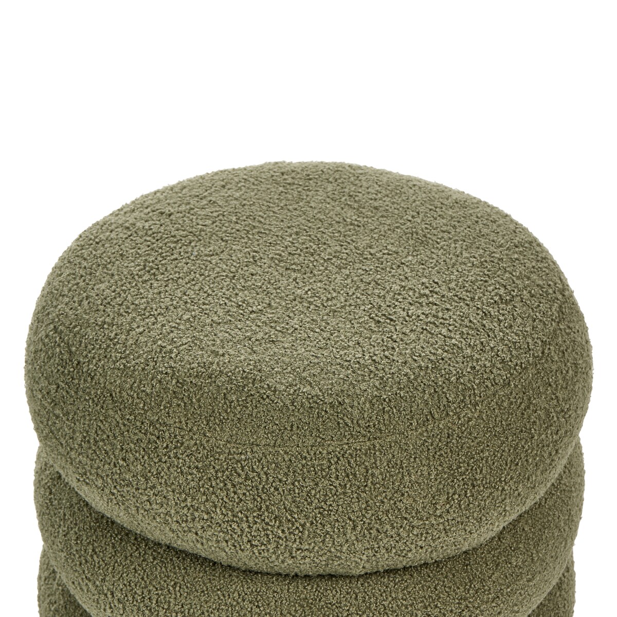 Puf SUMPTER Boucle Zielony