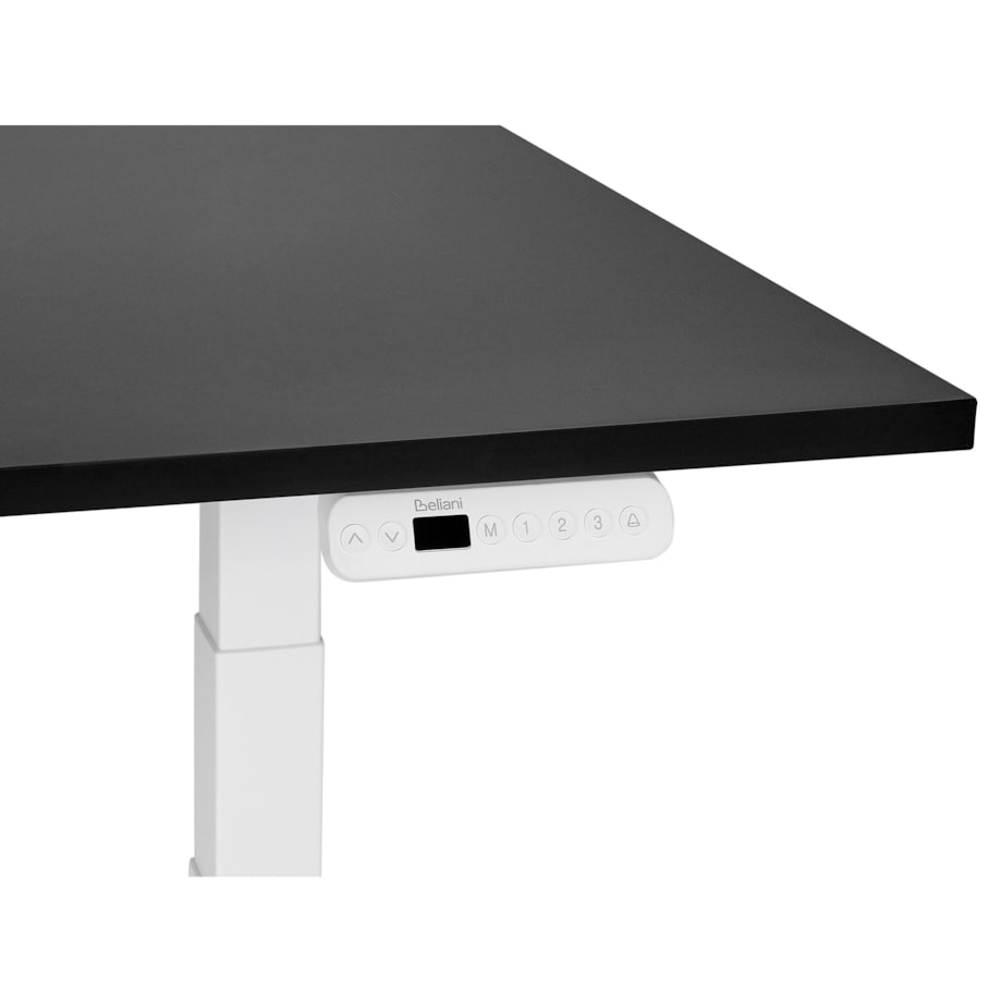 Biurko regulowane Elektryczny 160 x 72 cm Czarny DESTINES