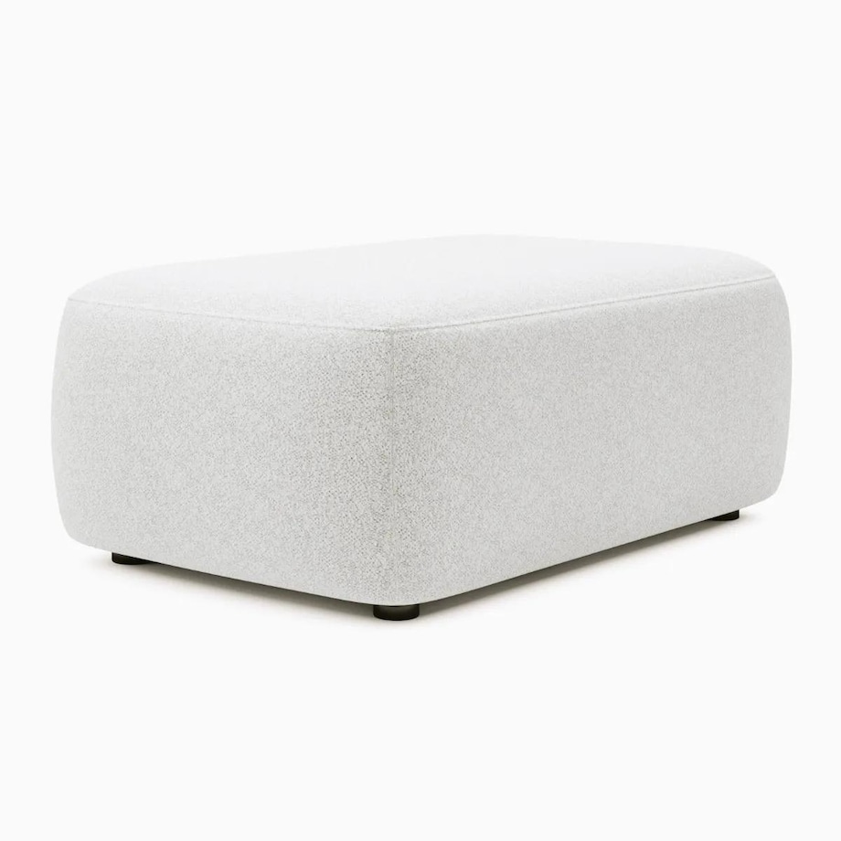 Pufa prostokątna BELLA śmietankowa