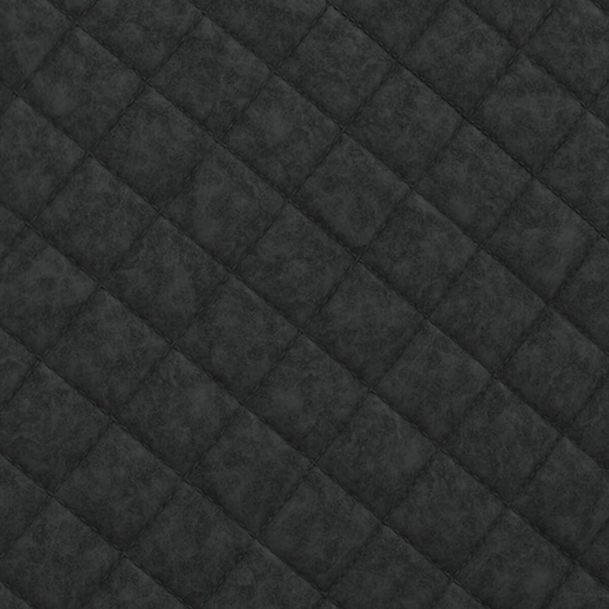 vidaXL Krzesło wspornikowe, czarne, obite sztuczną skórą