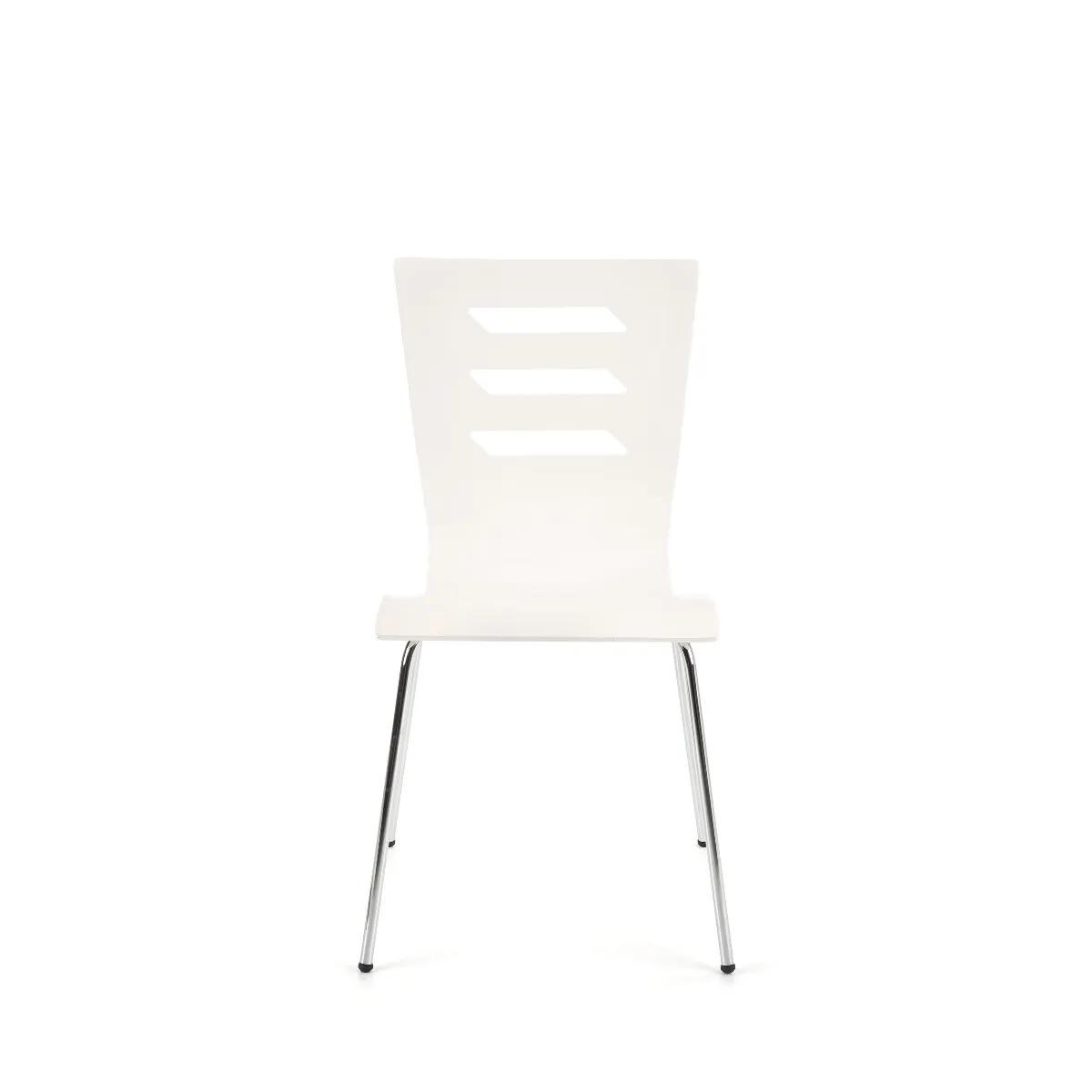 Krzesło ze sklejki K155 białe