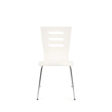 Krzesło ze sklejki K155 białe