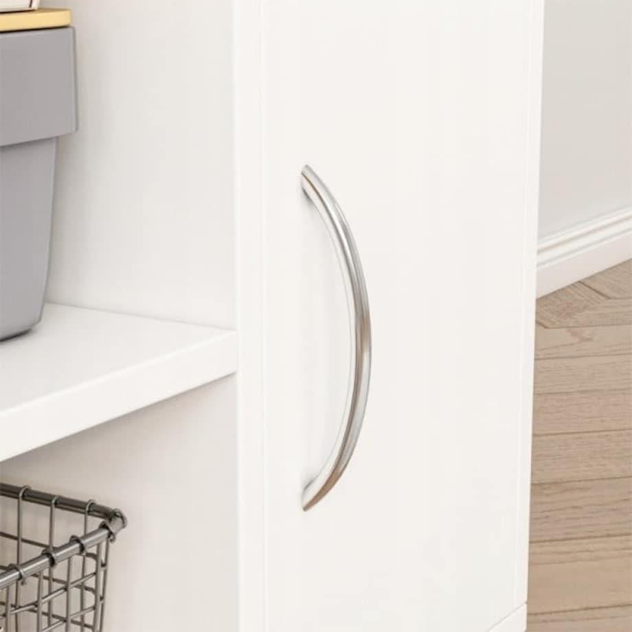 Wielofunkcyjna szafka stojąca stolik drukarkę regał półka nowoczesna 50 cm