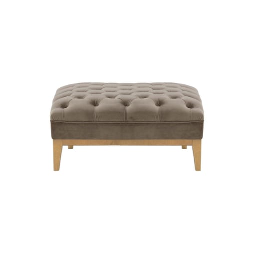 Pufa Chesterfield Modern Wood-Velluto 17