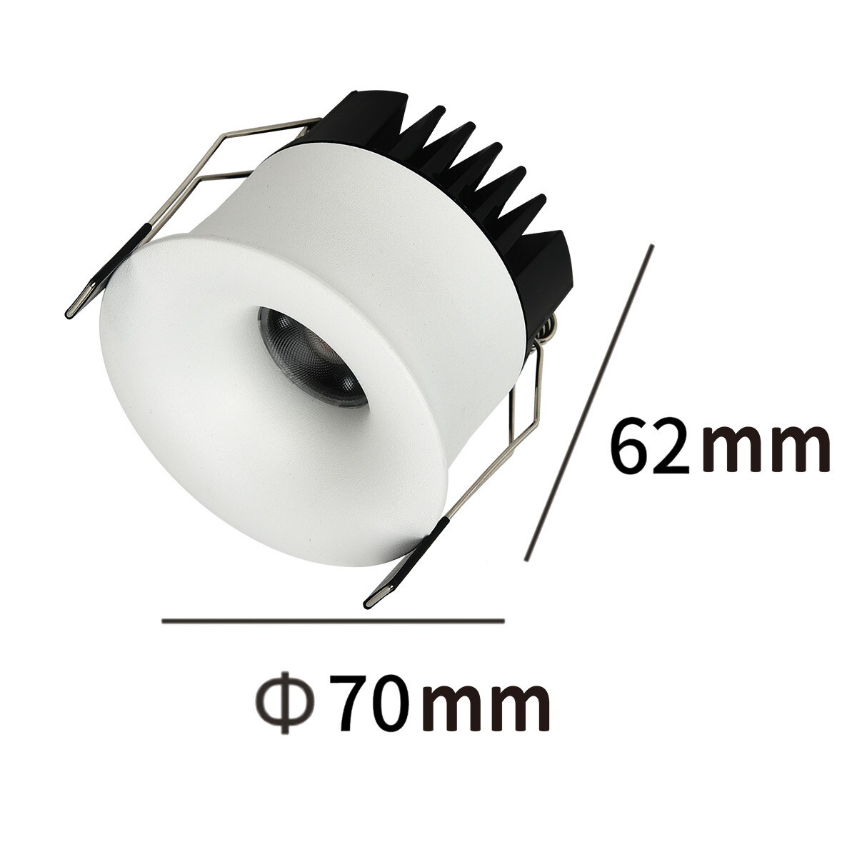 Oprawa podtynkowa Light Prestige Zyra biały LED CCT 3000K/4000K/6000K (regulowana) 1 szt.