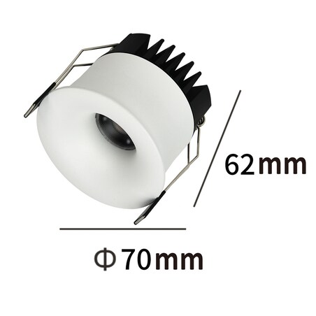 Oprawa podtynkowa Light Prestige Zyra biały LED CCT 3000K/4000K/6000K (regulowana) 1 szt.