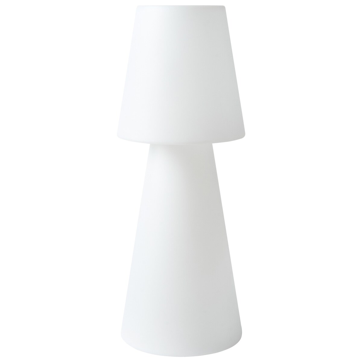 Lampa ogrodowa stojąca LED SABANAS Z pilotem Biały