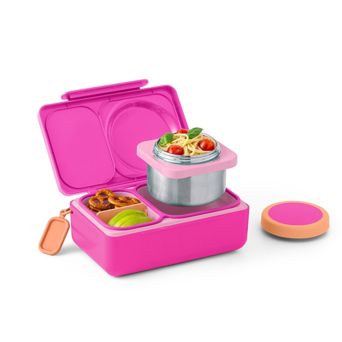 OMIE OMIEBOX UP lunch box z termosem, Pop Pink