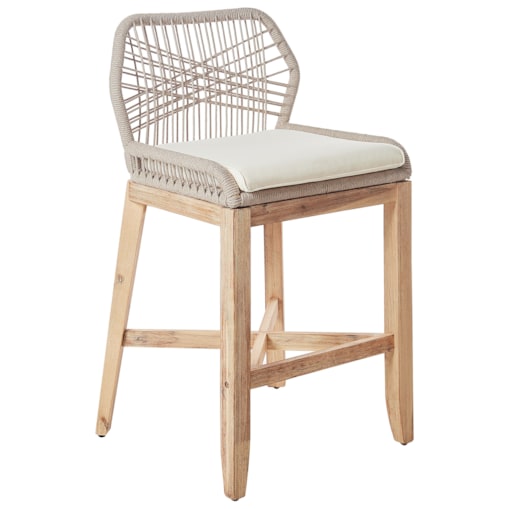 Krzesło barowe Jasne drewno TALAMONE