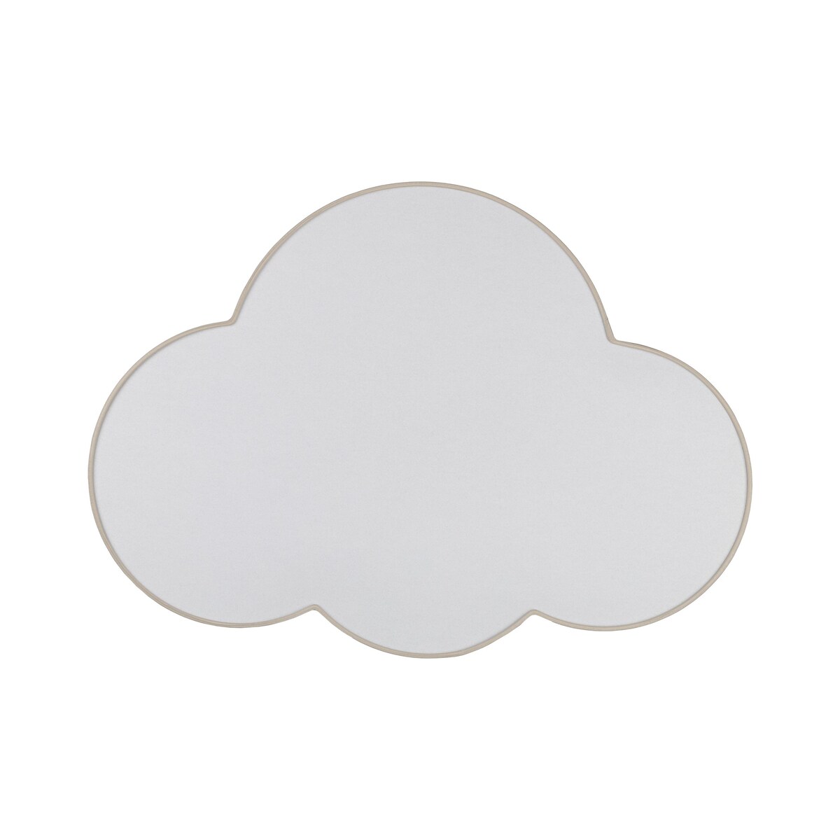 Lampa sufitowa TK Lighting CLOUD LINEN 4336, 4xE27, biel/len, nowoczesna do salonu i sypialni