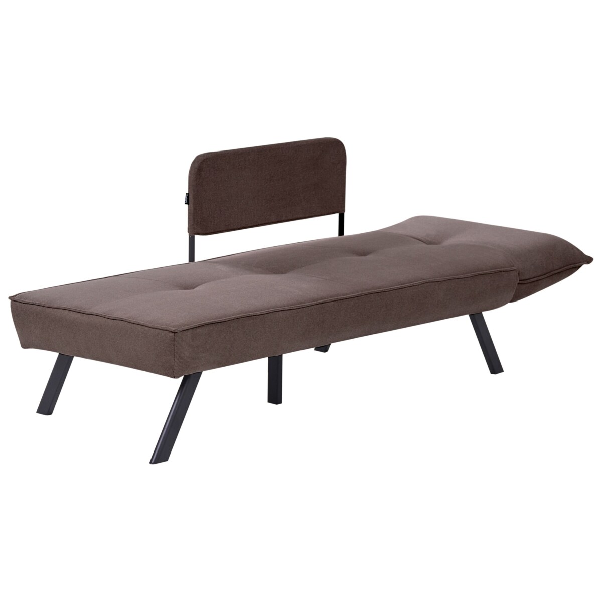 Szezlong prawostronny ROCAMADOUR Brązowy