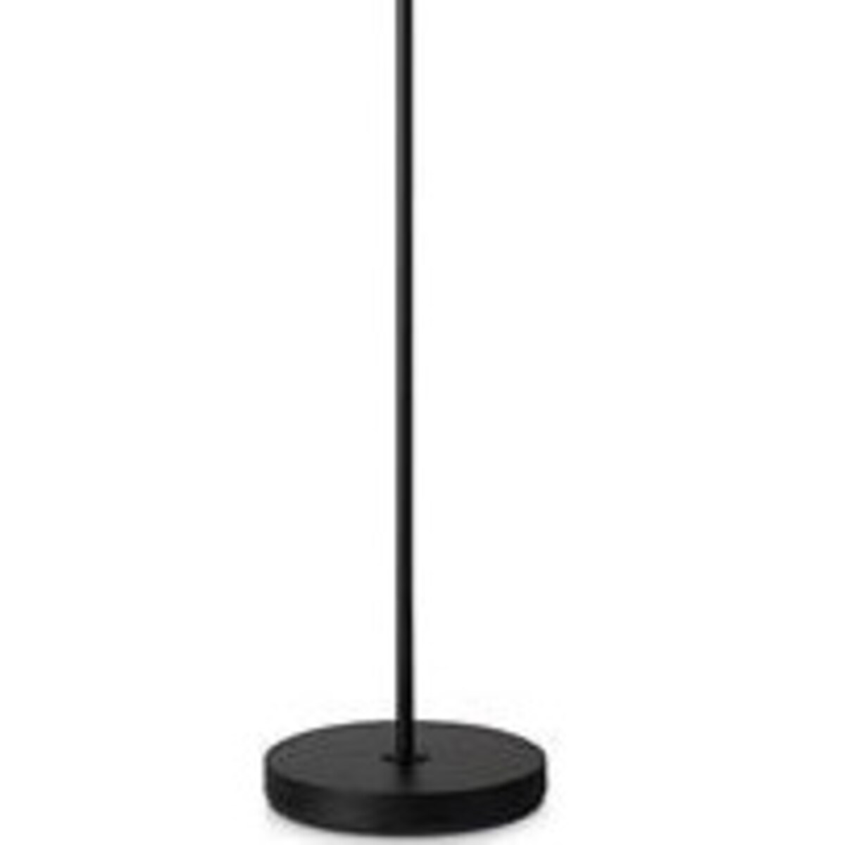 Stojąca lampa podłogowa Nitta 108016 metalowa do sypialni czarna