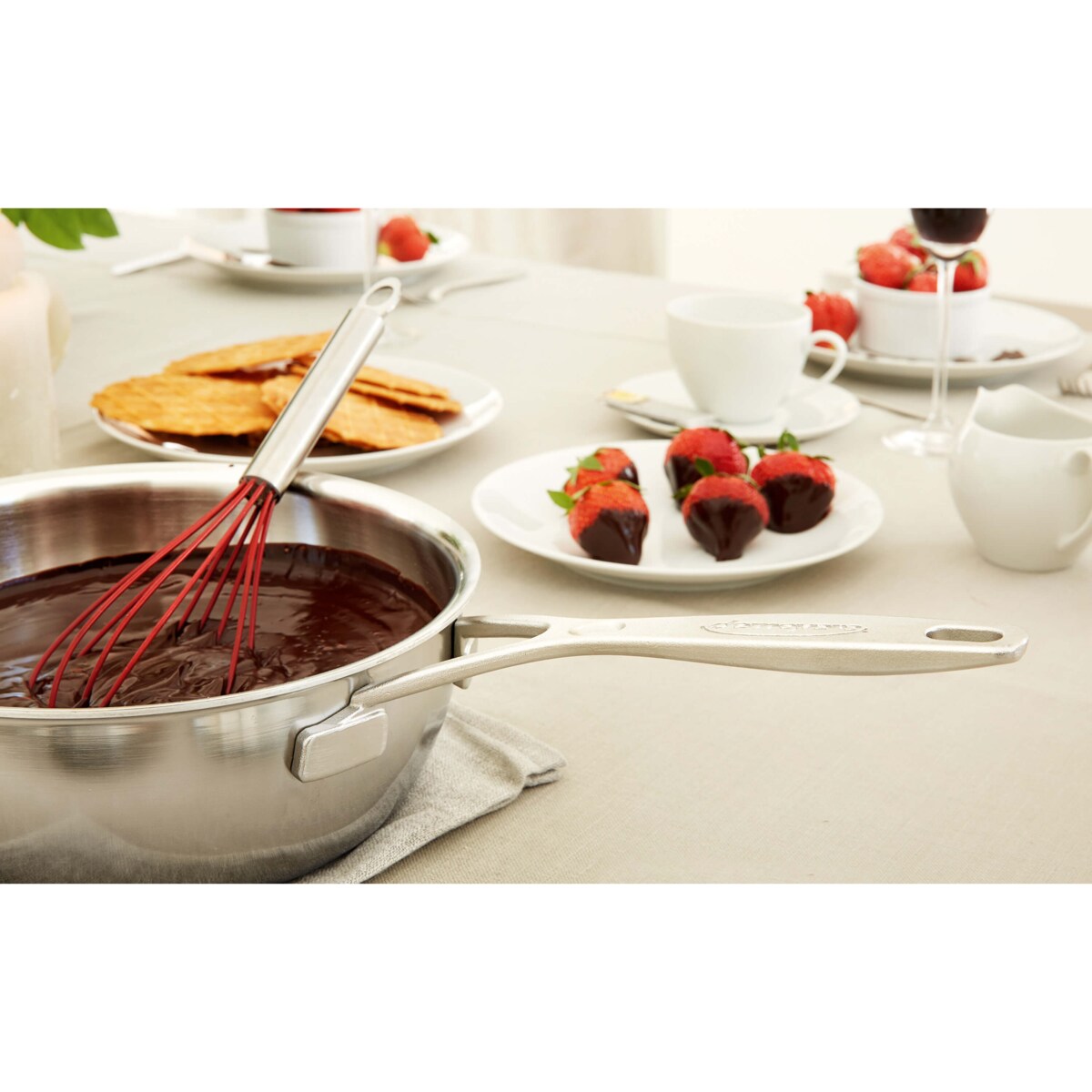 Rondelek stożkowy z pokrywką Demeyere Industry 5 - 3.3 ltr