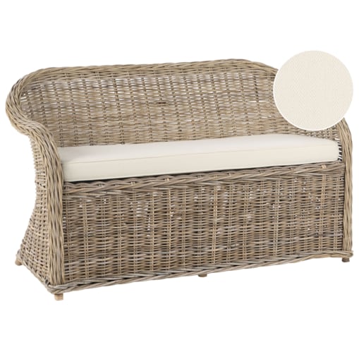 Sofa dwuosobowa SUSUA Rattan Naturalny