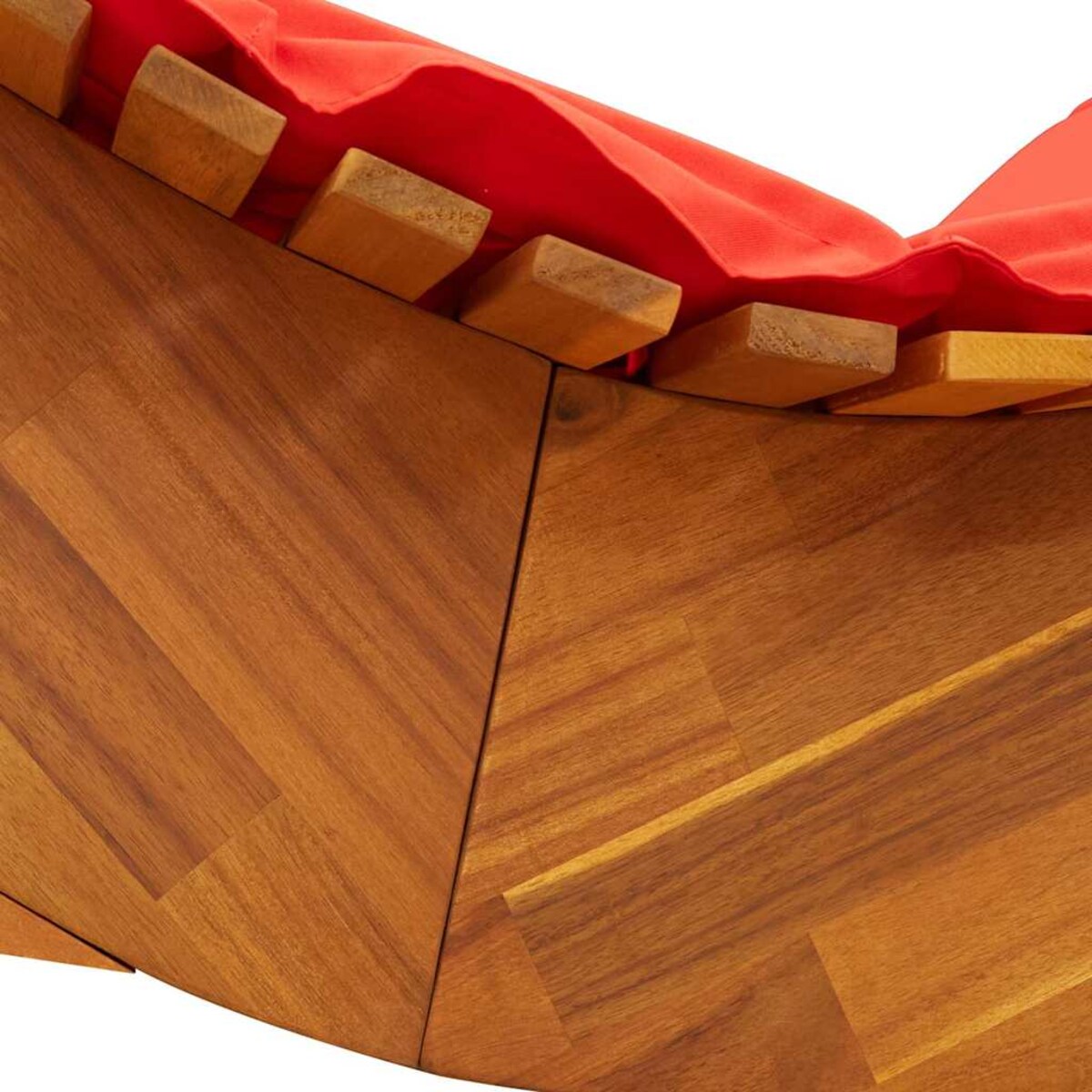 vidaXL Leżak 2 pcs Brązowy 60 x 154 x 74cm Lite drewno akacjowe