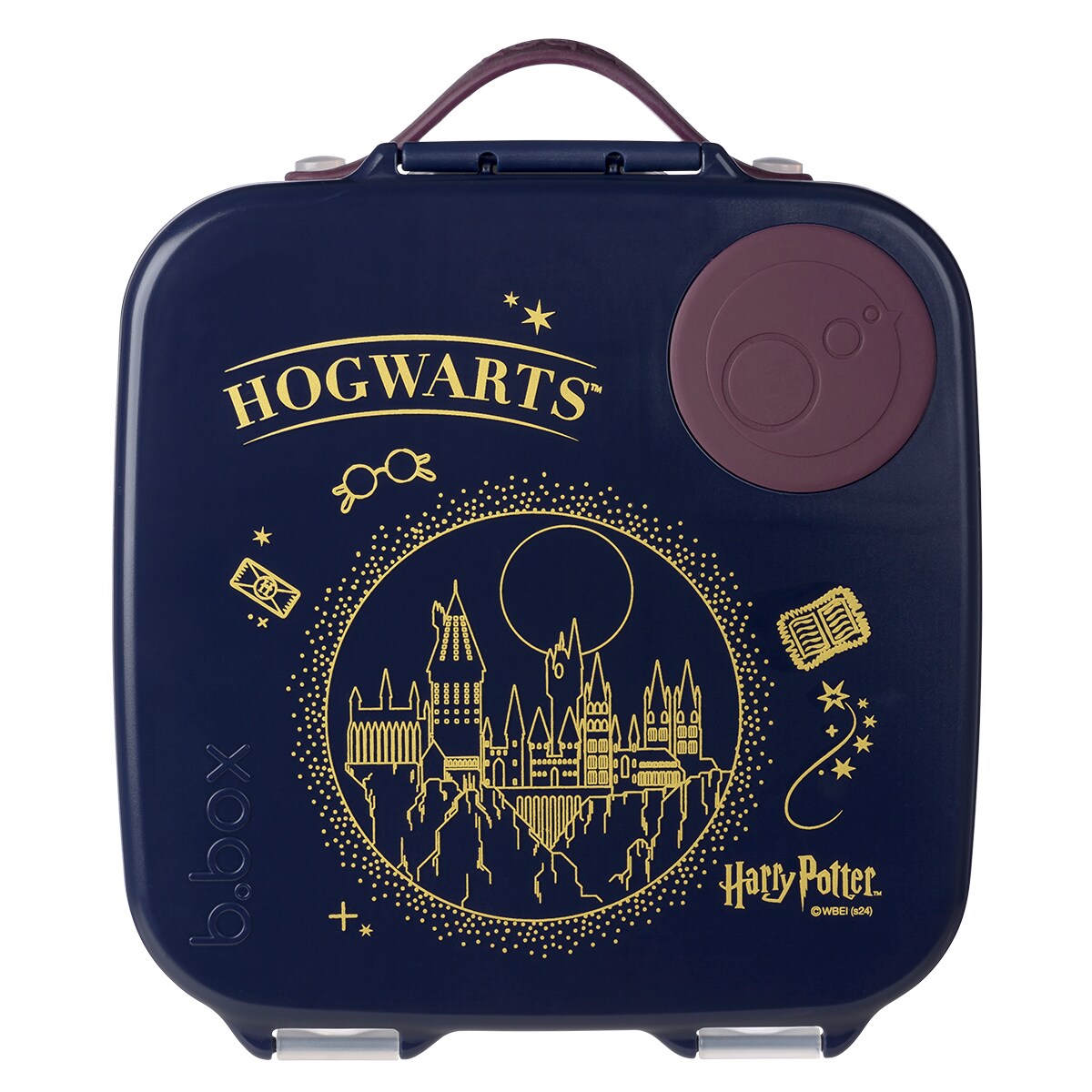 Harry Potter Lunchbox dla dzieci i dorosłych - śniadaniówka z przegródkami i wkładem chłodzącym b.box