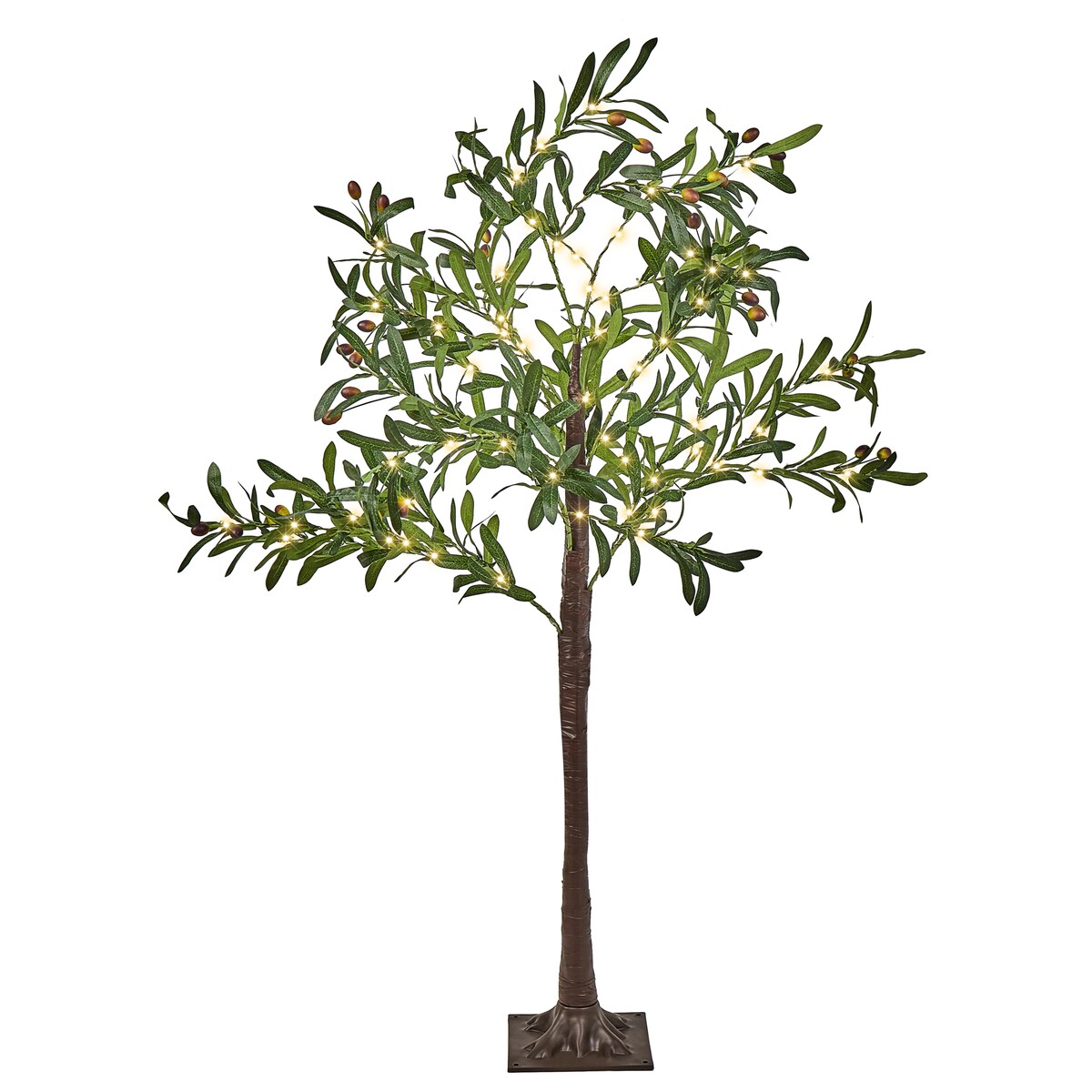 Dekoracja ogrodowa LED CELIONI Drzewko 120 cm Zielony