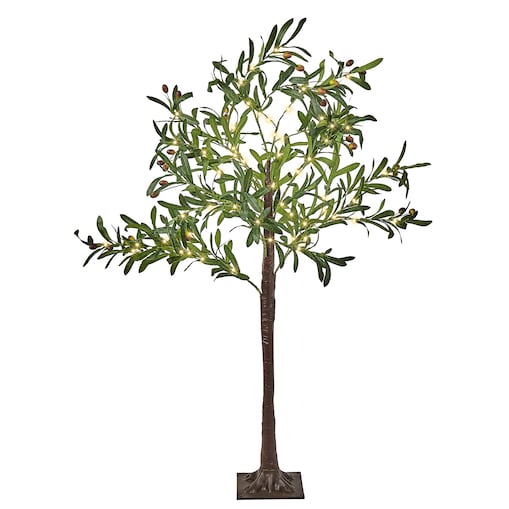 Dekoracja ogrodowa LED CELIONI Drzewko 120 cm Zielony