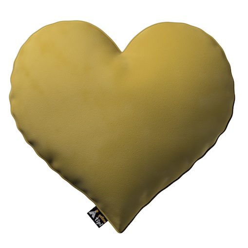 Poduszka Heart of Love, oliwkowy zielony, 45x15x45cm, Posh Velvet