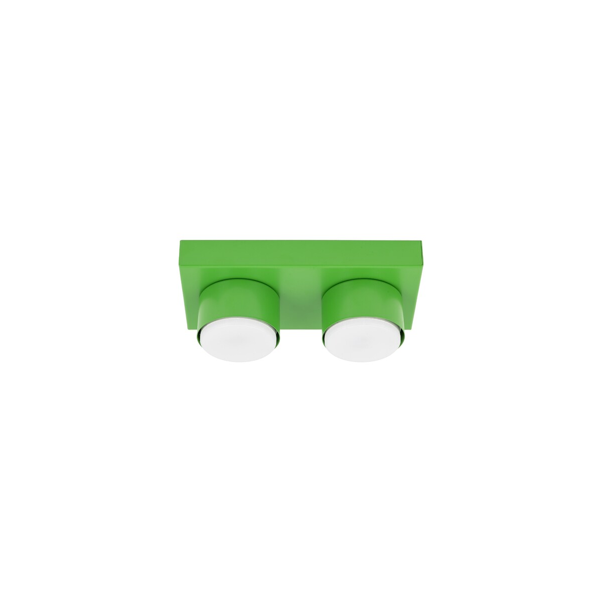 Lampa sufitowa TK Lighting BRIX GREEN 11286 zielona 2xGX53 nowoczesna loftowa