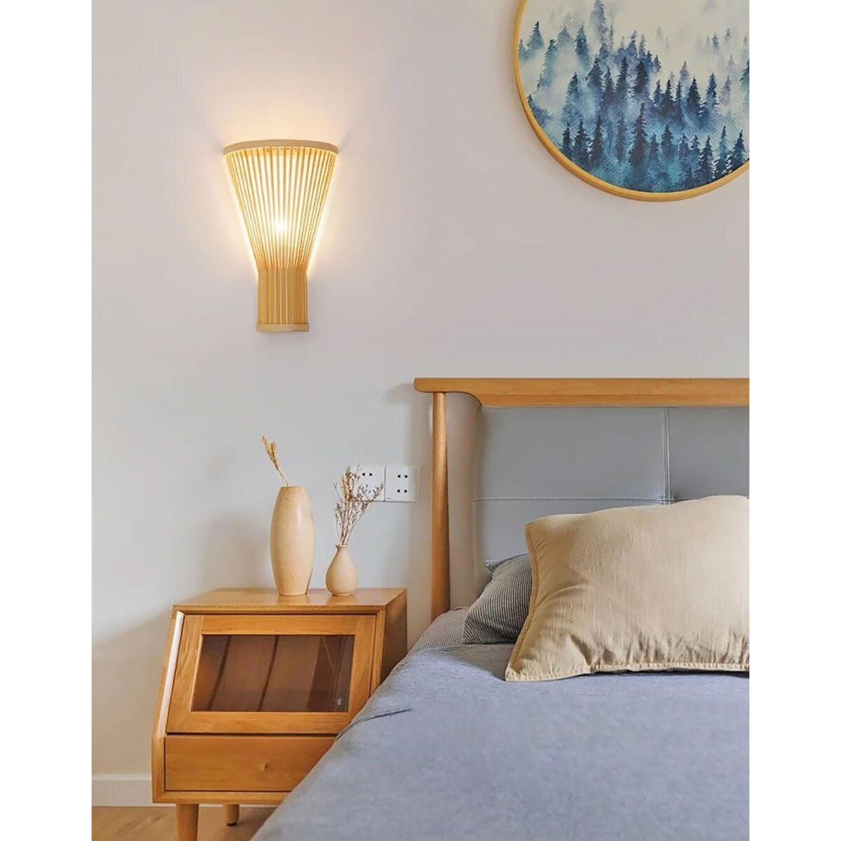 Kinkiet App1272-1W Boho Beżowy, Metal