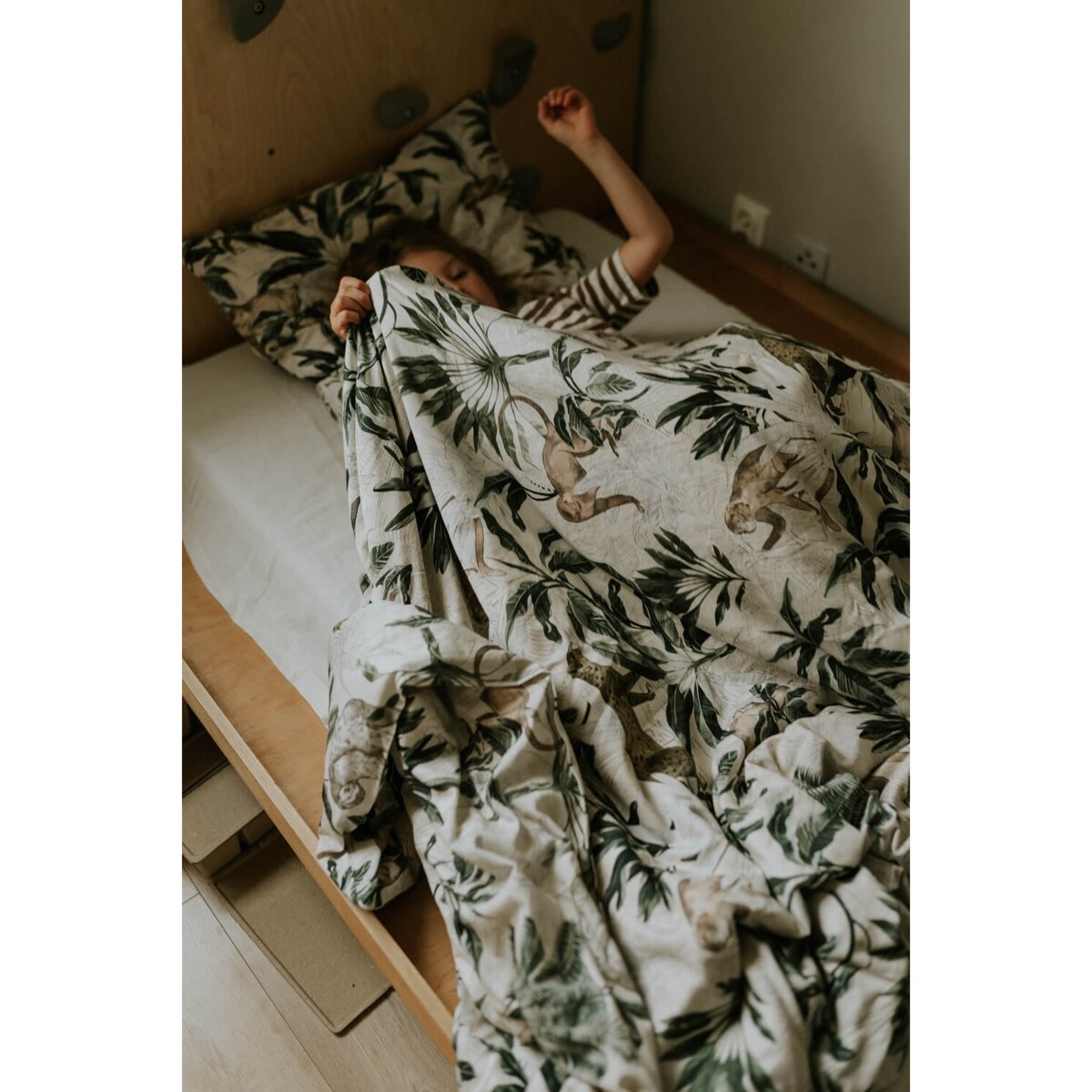 Pościel Dżungla 200/200 + 2 x 50/60 cm