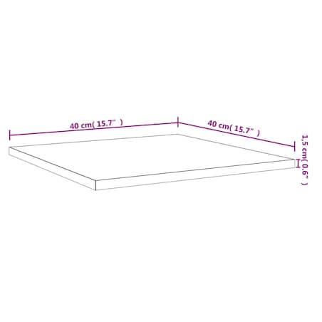 vidaXL Półki na książki, 8 szt., wysoki połysk, czarne, 40x40x1,5 cm