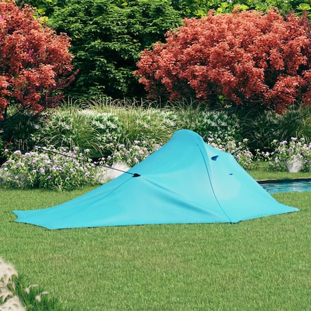 vidaXL Namiot turystyczny, 317 x 240 x 100 cm, niebieski