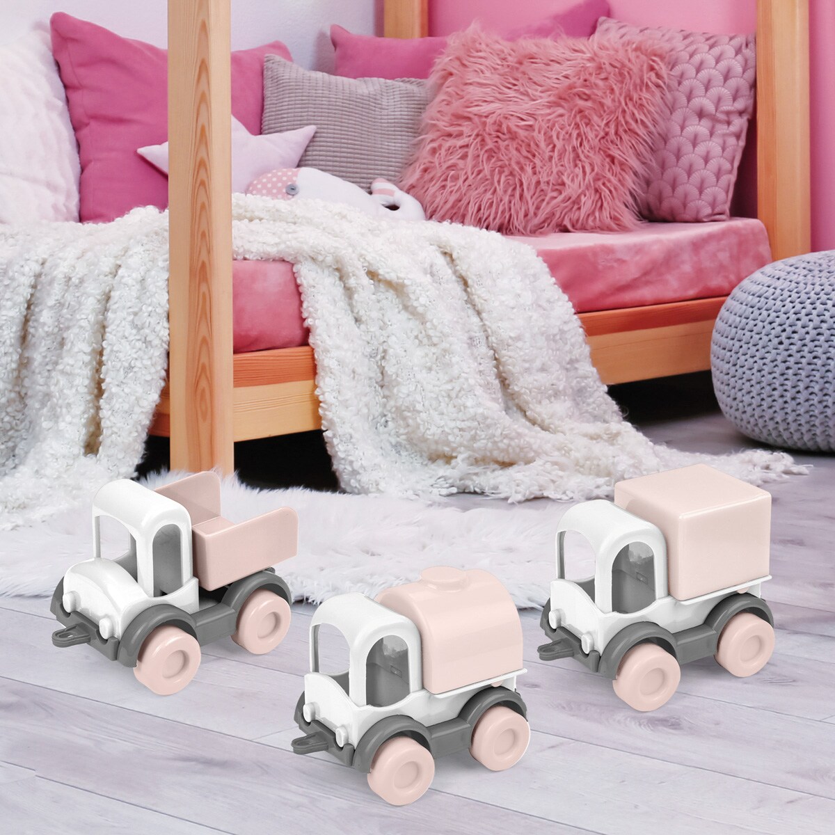 Zabawka WADER Kid Cars Trio Zestaw Pojazdów dla Maluchów