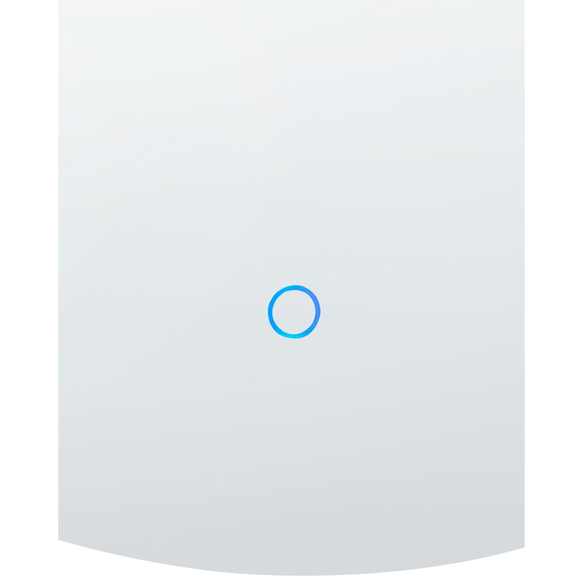 Okrągłe lustro ścienne LED ø 79 cm srebrne DEAUVILLE