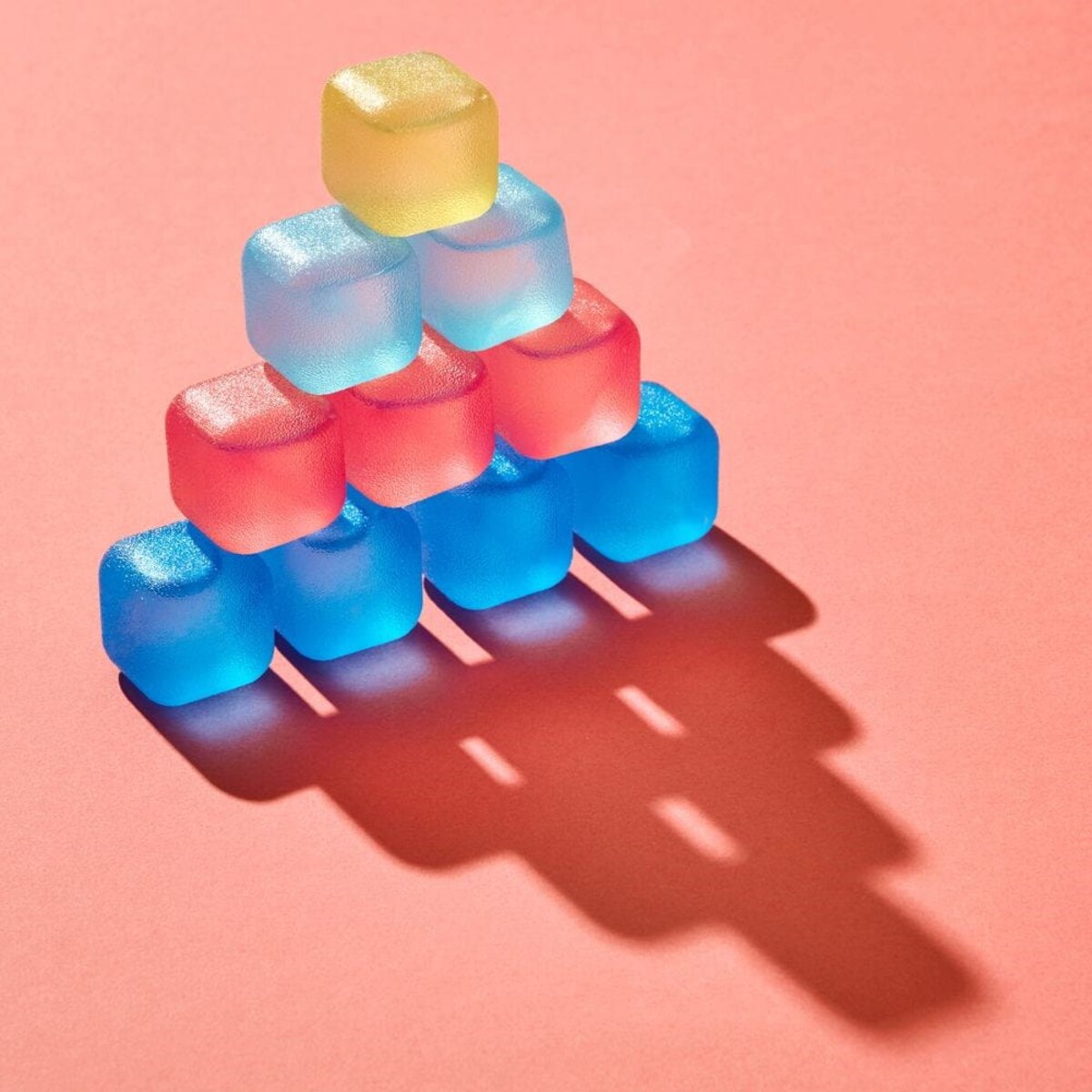 Kostki lodu wielokrotnego użytku zestaw 18 el.