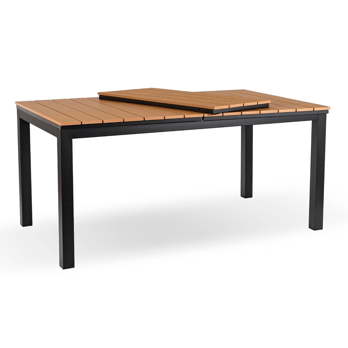 Zestaw Mebli Ogrodowych Na Taras Ogród Technorattan Czarny Dąb