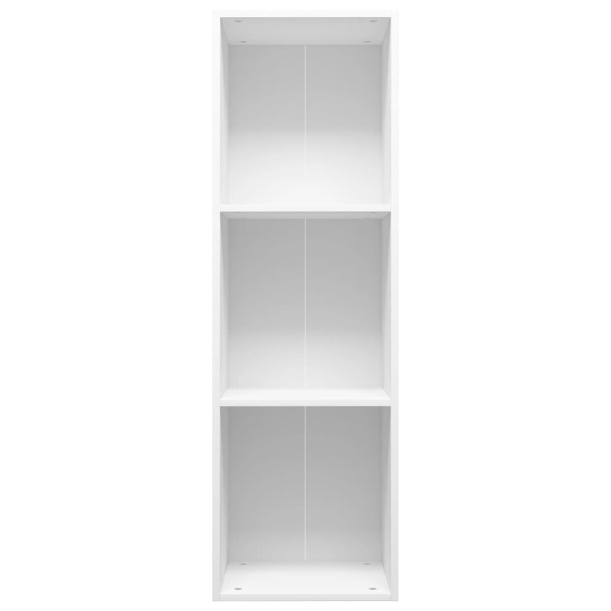 vidaXL Regał na książki, biały, 36x30x114 cm, materiał drewnopochodny