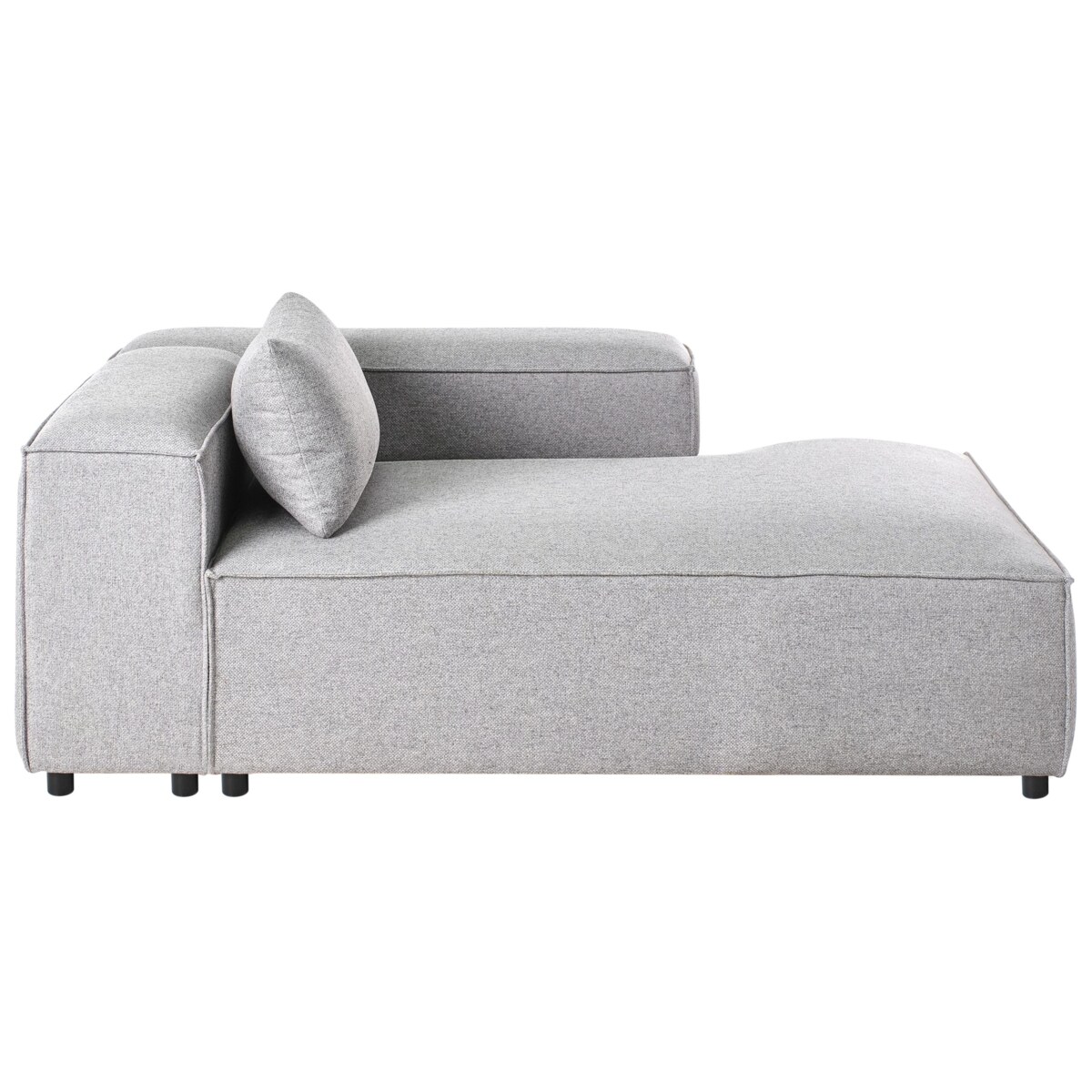 Szezlong lewostronny BRANDE Szary