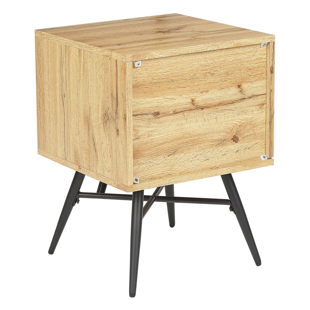 Szafka nocna jasne drewno LUBOCK