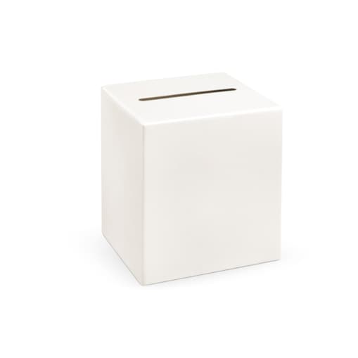 Pudełko na koperty, kremowy, 24x24x24cm