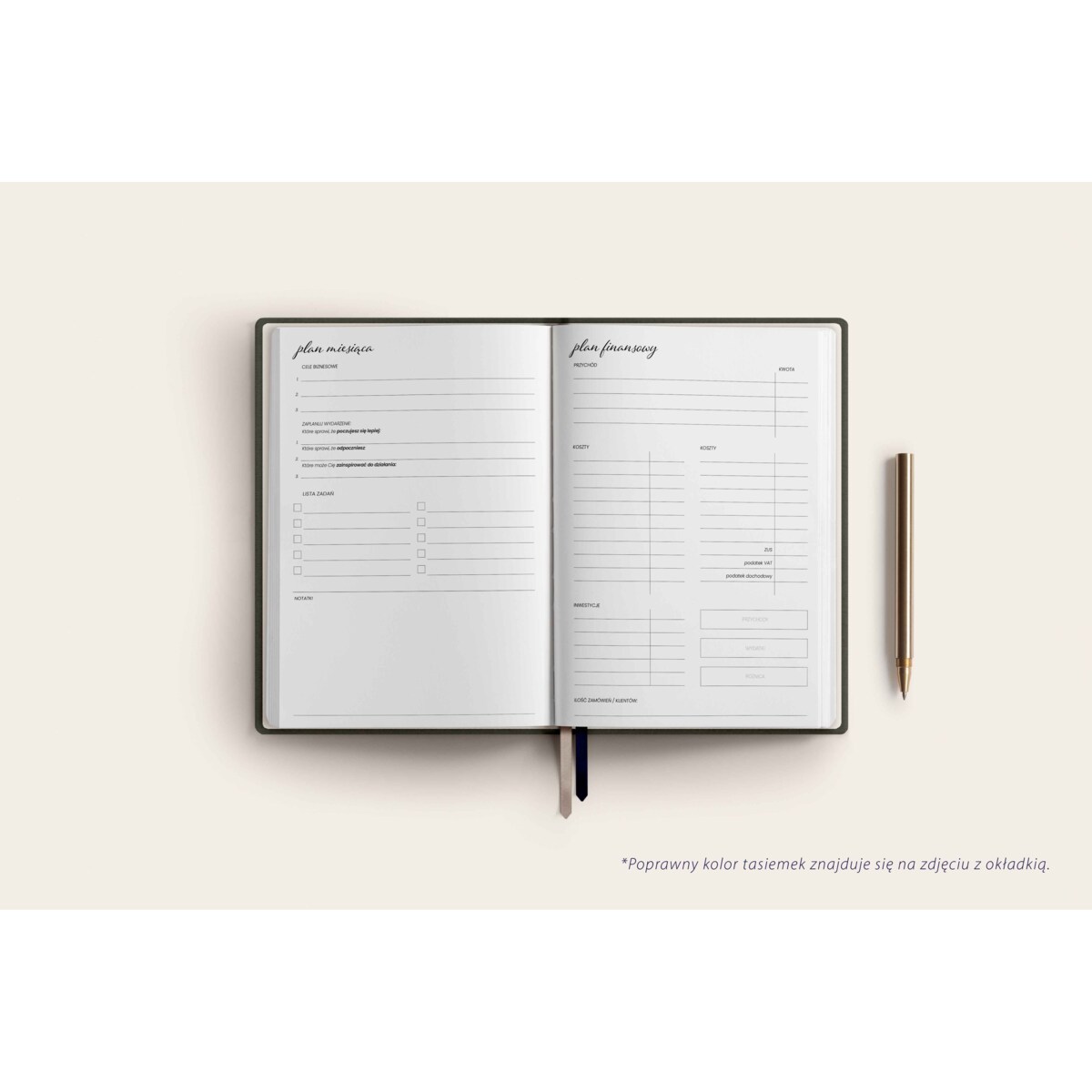 Organizer BIZNESOWY. Flower