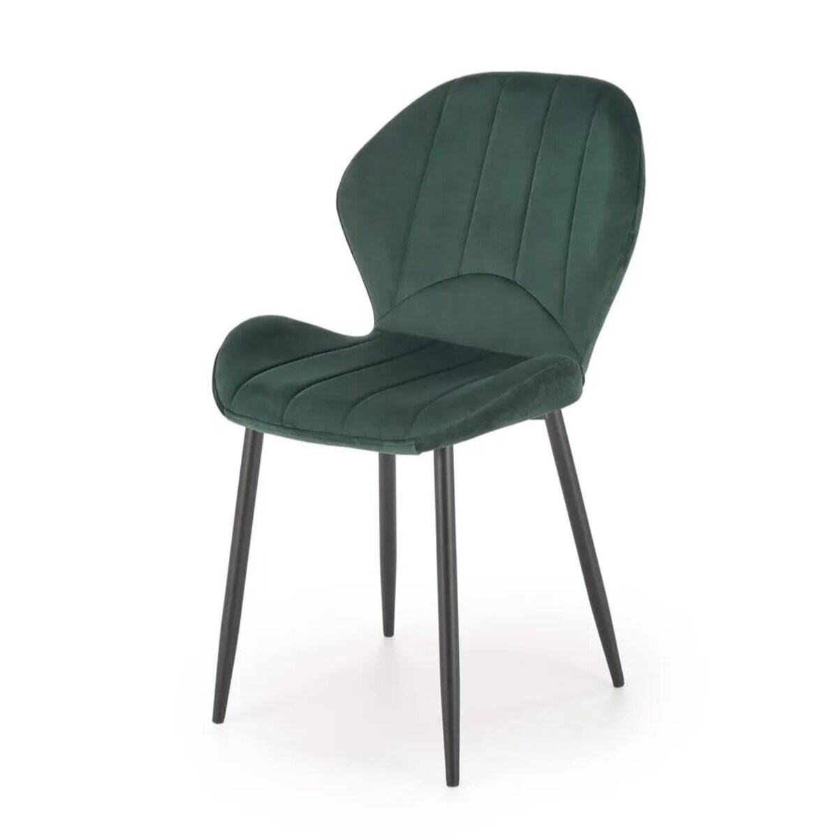 Krzesło tapicerowane K538 VELVET zielone
