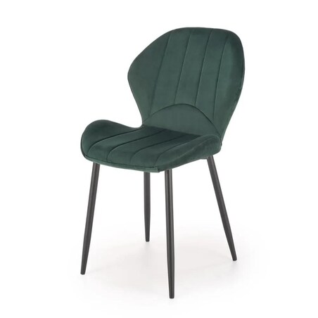 Krzesło tapicerowane K538 VELVET zielone