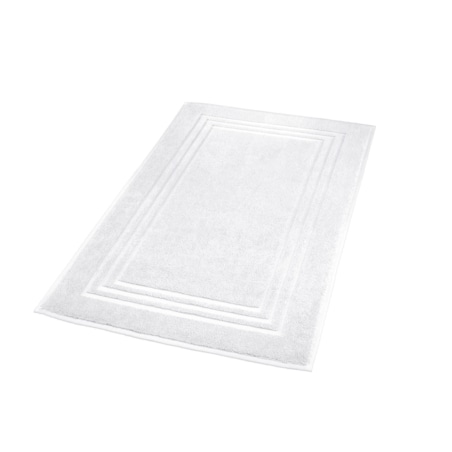 Kleine Wolke Lodge Wegański Dywanik Frotte biały 50x 80 cm ECO LIVING