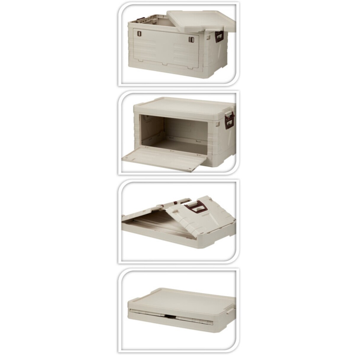 Składane pudełko transportowe KLAPPA, 55 l