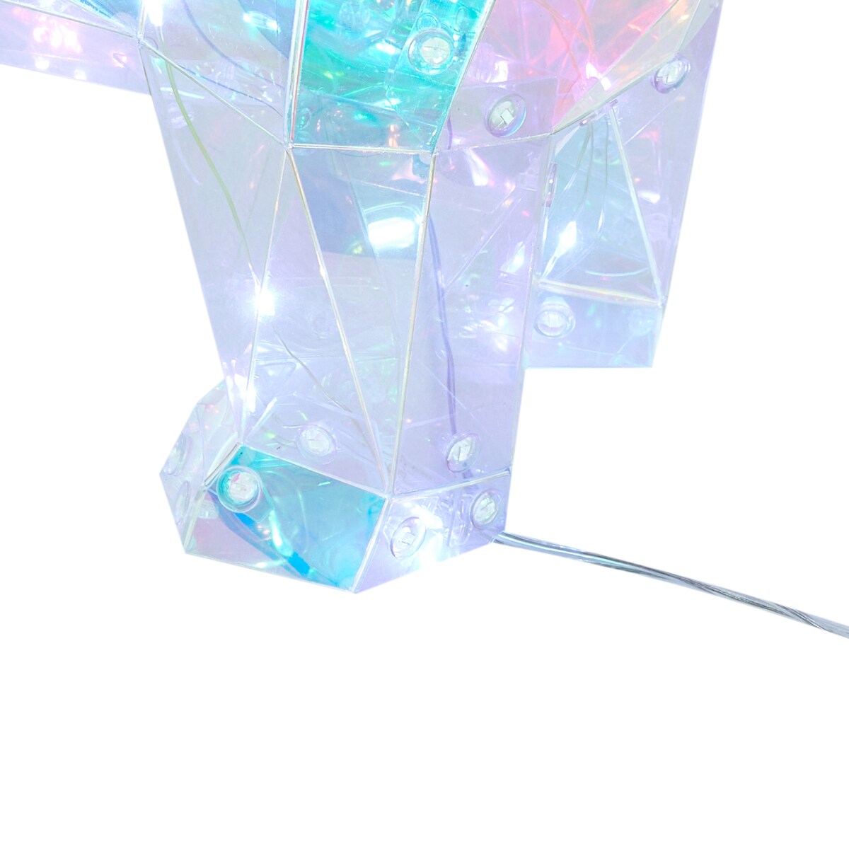 Dekoracja LED PIENI 35 cm Renifer Kolorowy