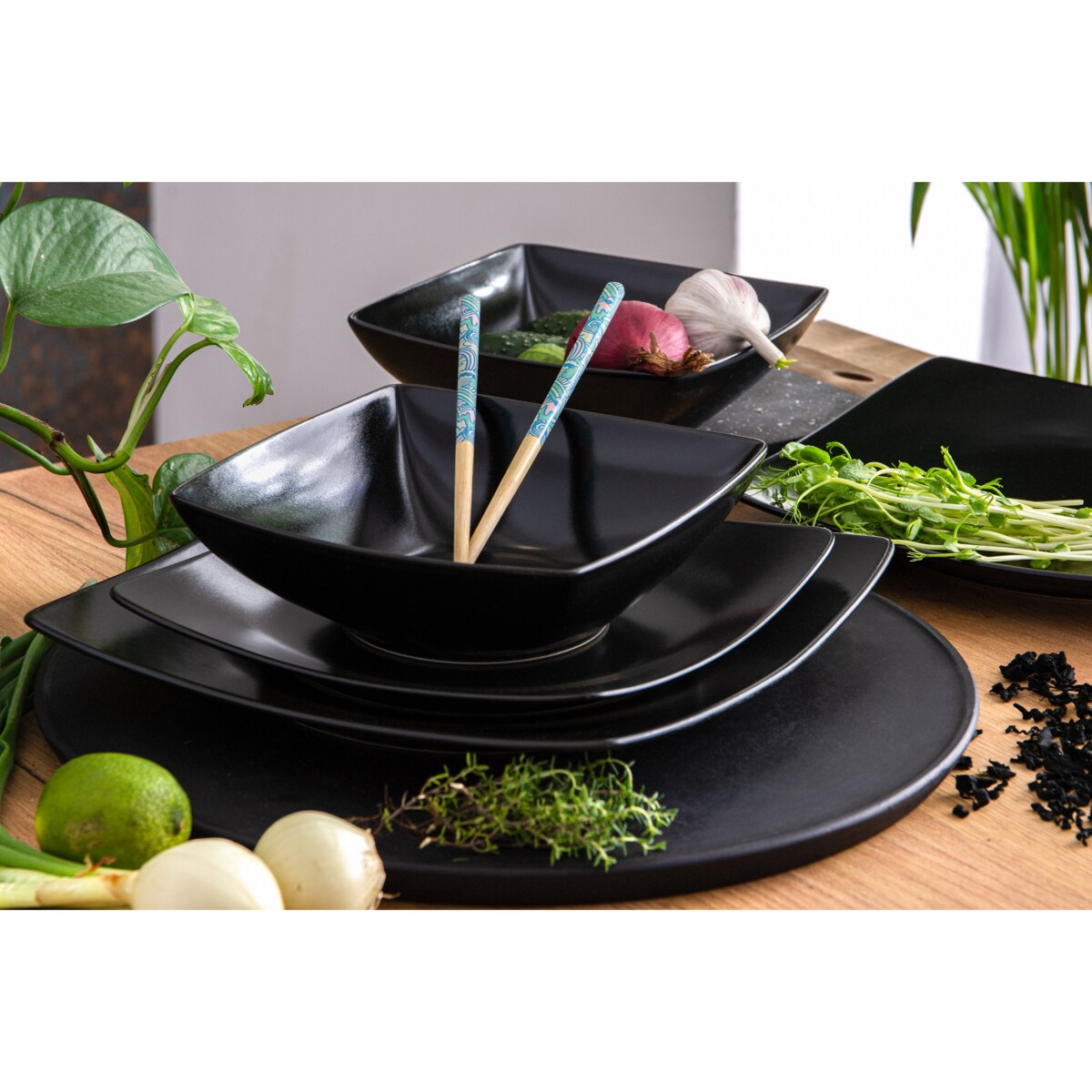 Konsimo EPIRI Talerz deserowy 6szt.