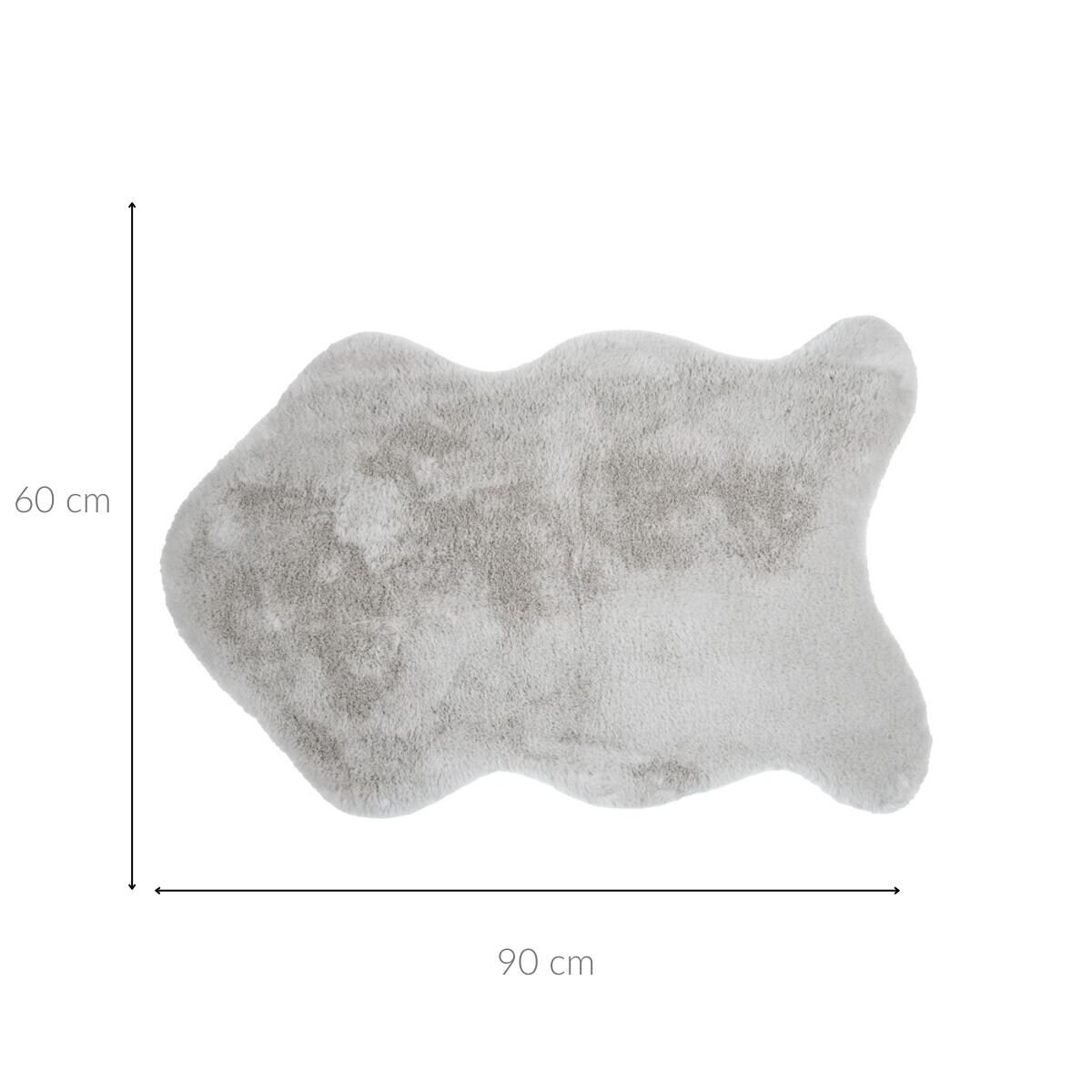 Dywanik ze sztucznego futra BOSTAN, 60 x 90 cm