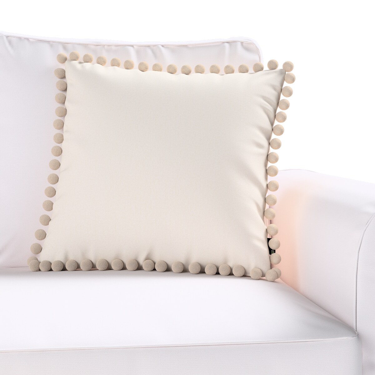 Poszewka Wera na poduszkę 45x45 jasnobeżowy