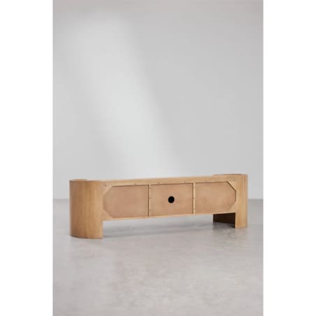 Szafka RTV 175x50 cm z drewna mango Sidney