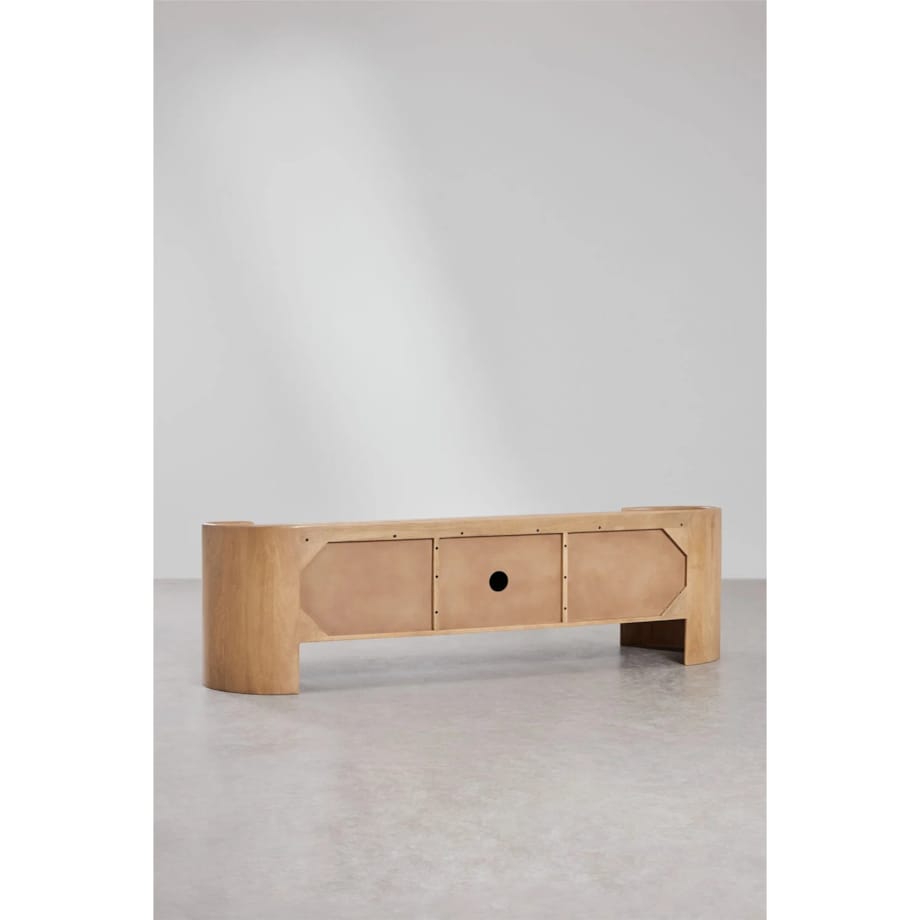 Szafka RTV 175x50 cm z drewna mango Sidney