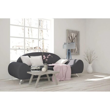 Lampa stojąca GEMSTONE szara/srebrna